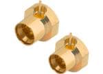 Amphenol Reverse-Mount Thru-Hole RF PCB Connectors