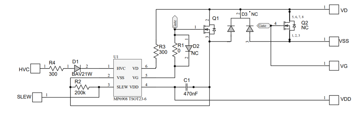 Schematic - Analog Devices Inc. ADRF5300-EVALZ Evaluation Board