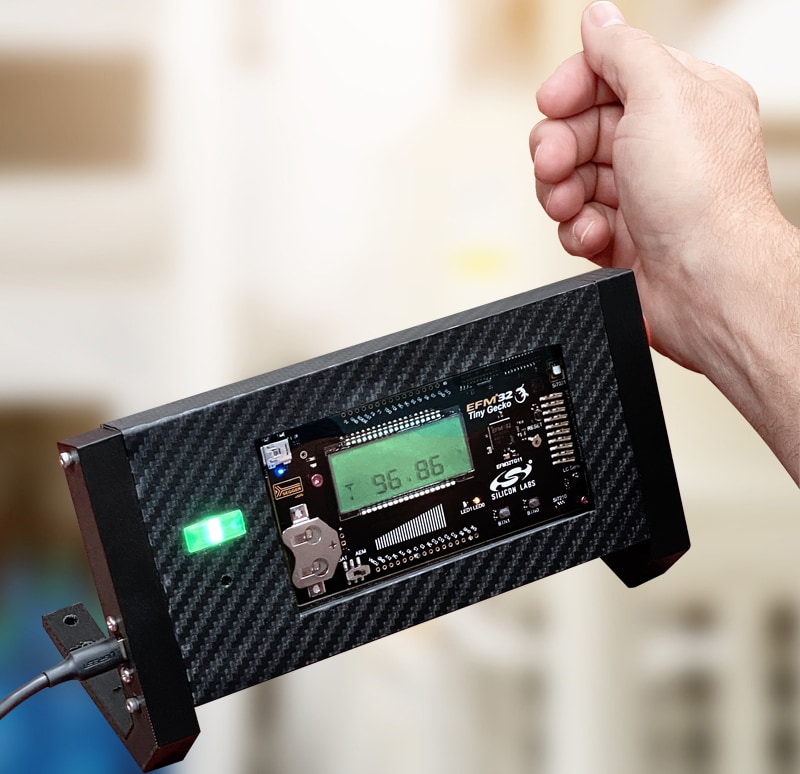 the finished temperature sensor